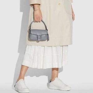 Coach Mini Pillow Tabby Grey